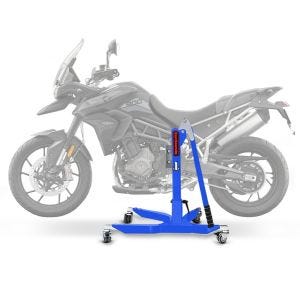 Sentralstativ egnet for Triumph Tiger 900 / GT / Rally 20-24 Blå motorsykkeljekk ConStands Power-Classic NYHET