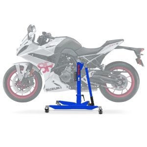 Sentralstativ egnet for Suzuki GSX-8R 2024 Blue motorsykkeljekk ConStands Power-Classic