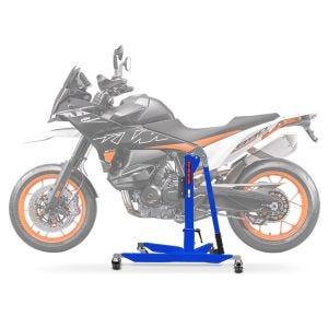 Sentralstativ egnet for KTM 890 SMT 23-25 Blå motorsykkeljekk ConStands Power-Classic