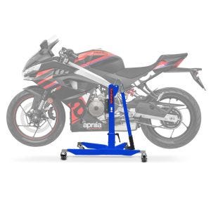 Sentralstativ egnet for Aprilia RS 457 2024 ConStands Blue motorsykkeljekk Power-Classic