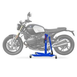 Sentralstativ egnet for BMW R12 NineT 2024 ConStands Blue motorsykkeljekk Power-Classic