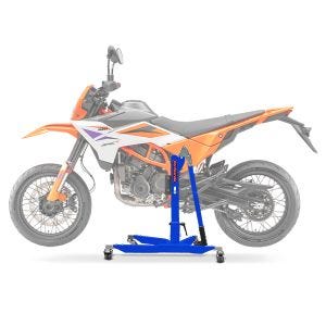 Sentralstativ egnet for KTM 125/390 SMC R 2025 ConStands Blue Motorcycle Jack Power-Classic