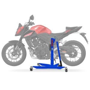 Sentralstativ egnet for Honda Hornet CB 500 2024 Blå motorsykkeljekk ConStands Power-Classic