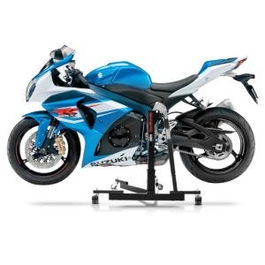 Manøvreringshjelp egnet for Suzuki GSX-R 1000 09-16 - For garasje, sidestativ og hovedstativ, 300 kg