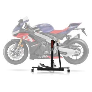 Sentralstativ egnet for Aprilia RSV4 21-24 svart motorsykkeljekk ConStands Power-Evo NYHET