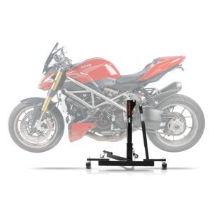Sentralstativ egnet for Ducati Streetfighter 848 11-15 motorsykkeljekk ConStands Power-Evo NYHET