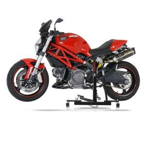 Manøvreringshjelp egnet for Ducati Monster 1100/ Evo 09-13 - for garasje, sidestativ og hovedstativ, 300 kg