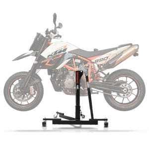 Sentralstativ som passer for KTM 990 Supermoto SM / R 08-13 motorsykkeljekk ConStands Power-Evo