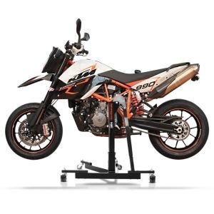 Manøvreringshjelp egnet for KTM 990 Supermoto SM / R 08-13 - for garasje, sidestativ og hovedstativ, 300 kg