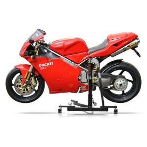 Manøvreringshjelp egnet for Ducati 748 95-04 - for garasje, sidestativ og hovedstativ, 300 kg