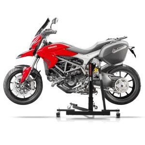 Manøvreringshjelp egnet for Ducati Hyperstrada 13-15 - for garasje, sidestativ og hovedstativ, 300 kg