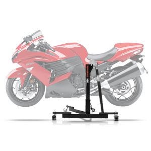 Sentralstativ egnet for Kawasaki ZZR 1400 06-20 motorsykkeljekk ConStands Power-Evo
