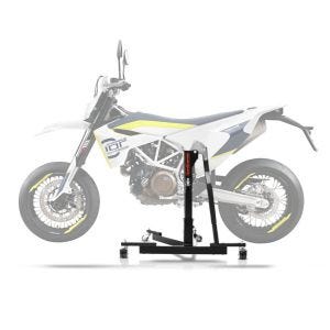 Sentralstativ egnet for Husqvarna 701 Supermoto 15-24 motorsykkeljekk ConStands Power-Evo