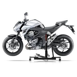 Manøvreringshjelp egnet for Kawasaki Z 800 / e 13-16 - for garasje, sidestativ og hovedstativ, 300 kg