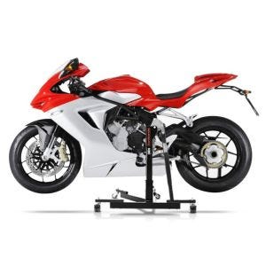 Manøvreringshjelp egnet for MV Agusta F3 675 12-20 - for garasje, sidestativ og hovedstativ, 300 kg