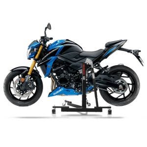 Manøvreringshjelp egnet for Suzuki GSX-S 750 17-21 - for garasje, sidestativ og hovedstativ, 300 kg