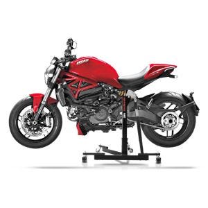 Manøvreringshjelp egnet for Ducati Monster 1200 / S 14-20 - for garasje, sidestativ og hovedstativ, 300 kg