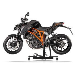 Manøvreringshjelp egnet for KTM 1290 Super Duke / R 17-19 - for garasje, sidestativ og hovedstativ, 300 kg