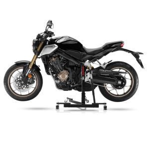 Set Zentralständer Power-Evo für Honda CB 650 R 19-21 mit Rennzelt 3x3m Constands schwarz_1