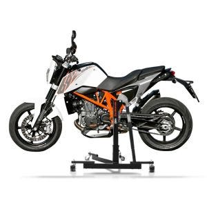 Manøvreringshjelp egnet for KTM 690 Duke 08-19 - for garasje, sidestativ og hovedstativ, 300 kg