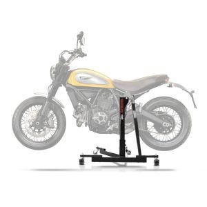 Sentralstativ egnet for Ducati Scrambler Icon 15-25 motorsykkeljack ConStands Power-Evo