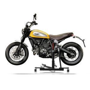 Manøvreringshjelp egnet for Ducati Scrambler Classic 15-18 - for garasje, sidestativ og hovedstativ, 300 kg