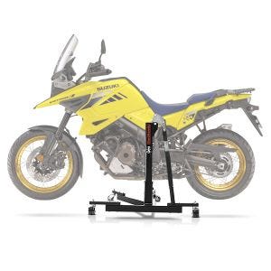 Sentralstativ egnet for Suzuki V-Strom 1050 20-24 svart motorsykkeljekk ConStands Power-Evo