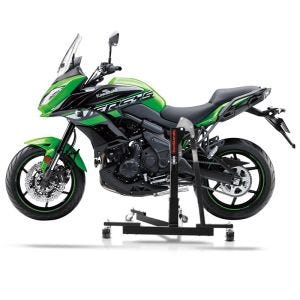 Manøvreringshjelp egnet for Kawasaki Versys 650 06-24 - for garasje, sidestativ og hovedstativ, 300 kg