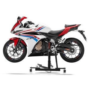 Manøvreringshjelp egnet for Honda CBR 500 R 16-18 - for garasje, sidestativ og hovedstativ, 300 kg