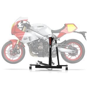 Sentralstativ egnet for Yamaha XSR 900 GP 2024 svart motorsykkeljack ConStands Power-Evo