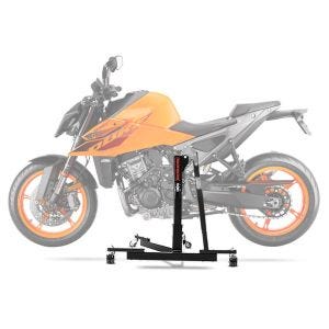 Sentralstativ egnet for KTM 990 Duke 2024 svart motorsykkeljekk Power-Evo ConStands