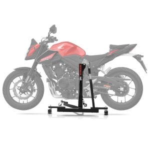 Sentralstativ egnet for Honda Hornet CB 500 2024 svart motorsykkeljekk ConStands Power-Evo