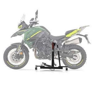 Sentralstativ egnet for Benelli TRK 702 23-24 svart motorsykkeljekk ConStands Power-Evo