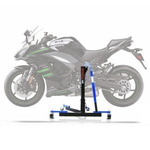 Sentralstativ egnet for Kawasaki Ninja 1000 SX 20-24 blå motorsykkeljack ConStands Power-Evo