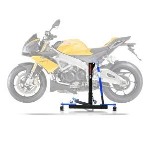 Sentralstativ egnet for Aprilia Tuono V4 1100 Factory 15-25 blå motorsykkeljekk ConStands Power-Evo