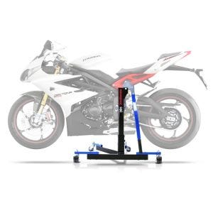 Sentralstativ egnet for Triumph Daytona 675 / R 06-16 blå motorsykkeljekk ConStands Power-Evo