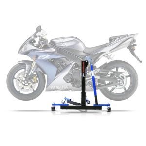 Sentralstativ egnet for Yamaha YZF-R1 04-06 blå motorsykkeljekk ConStands Power-Evo