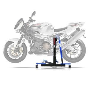 Sentralstativ egnet for Aprilia Tuono 1000 / R 06-11 blå motorsykkeljekk ConStands Power-Evo