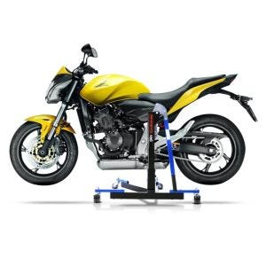 Manøvreringshjelp egnet for Honda Hornet 600 07-13 blå - for garasje, sidestativ og hovedstativ, 300 kg