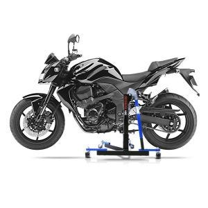 Manøvreringshjelp egnet for Kawasaki Z 750 / R 07-12 blå - for garasje, sidestativ og hovedstativ, 300 kg