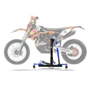 Sentralstativ egnet for KTM 690 Enduro / R 08-16 blå motorsykkeljekk ConStands Power-Evo
