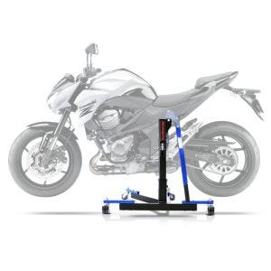 Sentralstativ egnet for Kawasaki Z 800 / e 13-16 blå motorsykkeljack ConStands Power-Evo