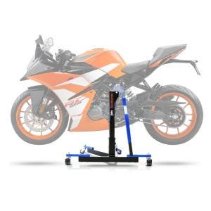 Sentralstativ egnet for KTM RC 390 14-19 blå motorsykkeljekk ConStands Power-Evo