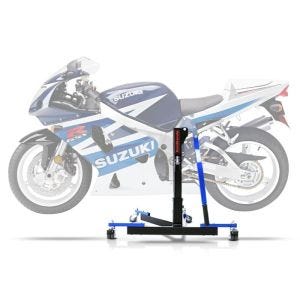 Sentralstativ egnet for Suzuki GSX-R 750 00-03 blå motorsykkeljekk ConStands Power-Evo