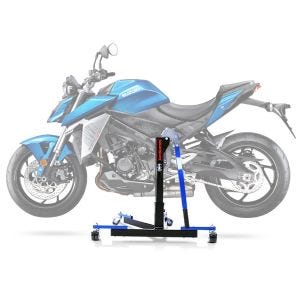 Sentralstativ egnet for Suzuki GSX-S 950 22-25 blå motorsykkeljekk ConStands Power-Evo