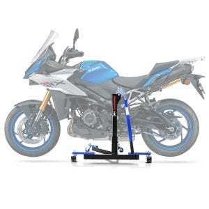 Sentralstativ egnet for Suzuki GSX-S 1000 GX 2024 blå motorsykkeljekk ConStands Power-Evo