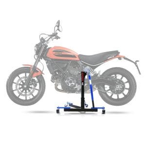 Zentralständer Ducati Scrambler Sixty2 16-20 blau Motorradheber ConStands Power-Evo_0