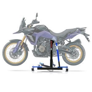 Sentralstativ egnet for Suzuki V-Strom 800 23-24 blå motorsykkeljack ConStands Power-Evo