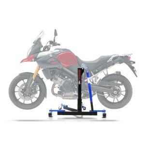 Sentralstativ egnet for Suzuki V-Strom 1000 14-19 blå motorsykkeljekk ConStands Power-Evo