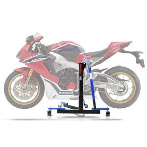Sentralstativ som passer for Honda CBR 1000 RR Fireblade 17-19 blå motorsykkeljekk ConStands Power-Evo